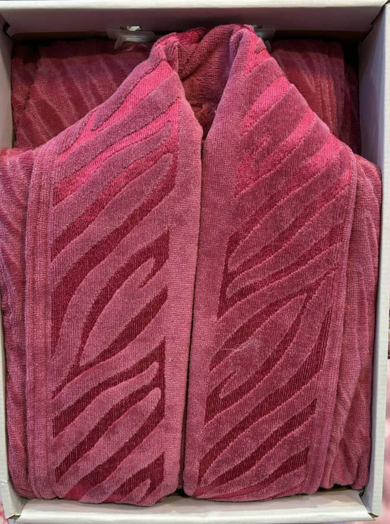 حوله تنپوش طرح زبرا سایز ۱۲۵ پیازی