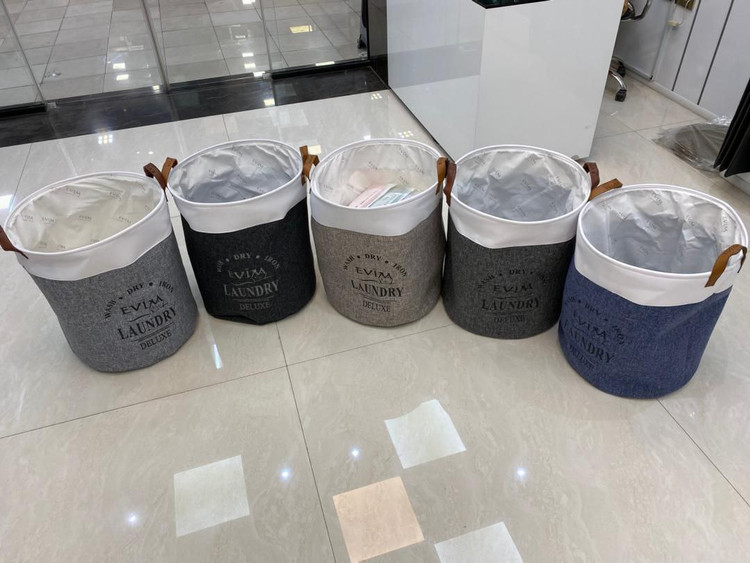 سبد رخت چندمنظوره دایره و مربع پارچهای