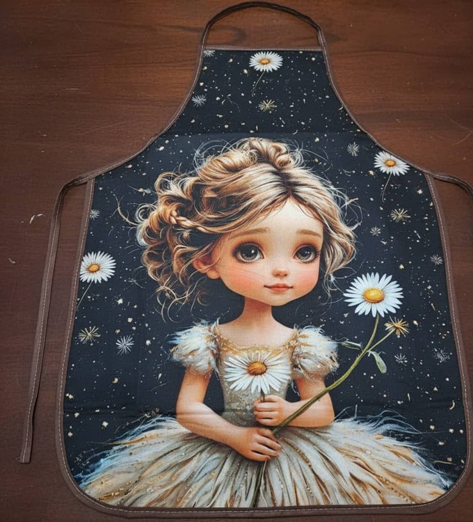 پیشبند فانتزی آشپزخانه طرح کارتونی و عروسکی