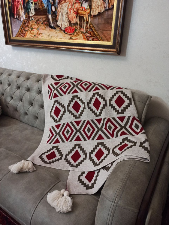 شال مبل پانج دستساز ۱۴۰×۱۷۰