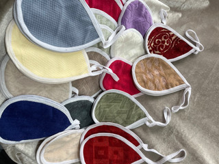 دستمال دستگیره حوله ای 3عددی