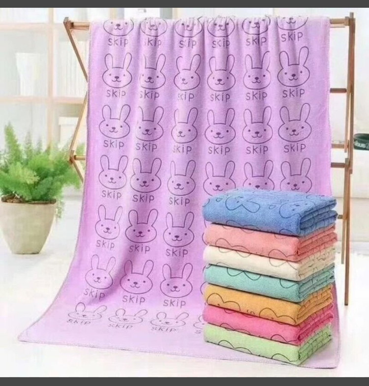 حوله استخری میکرو خرگوشی سایز 70*140 جذب آب بالا سبک مناسب استخر .باشگاه .مسافرت