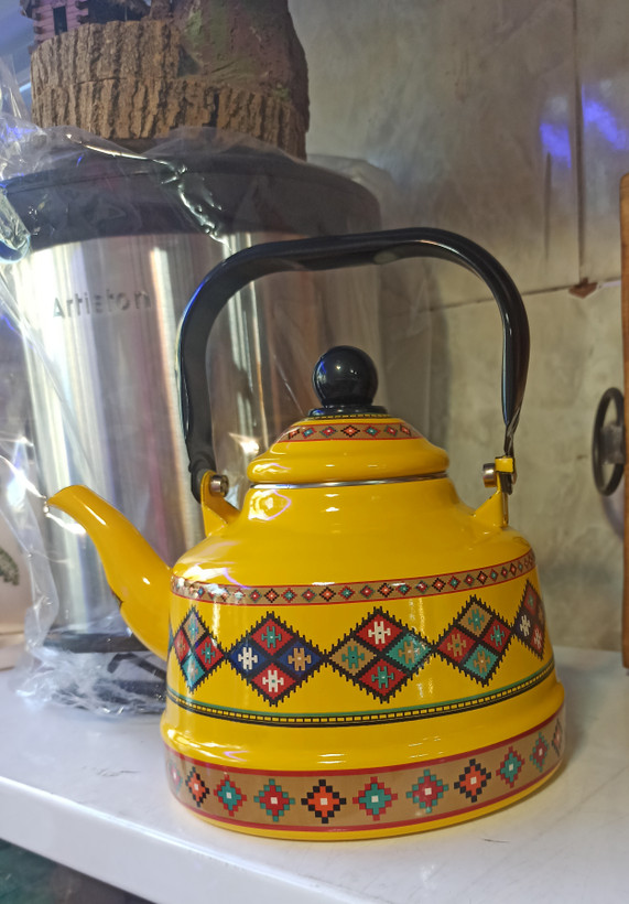 کتری لعابی جنس عالی 1/7لیتری